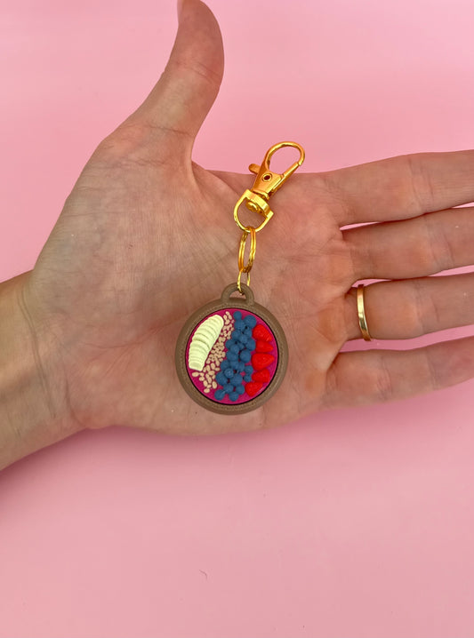 Mini Acai Bowl Fidget Clicker