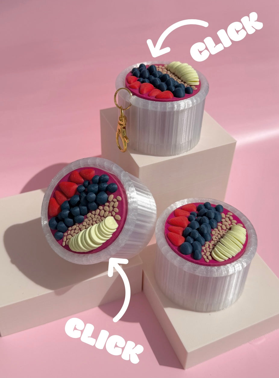 Acai Bowl Fidget Clicker