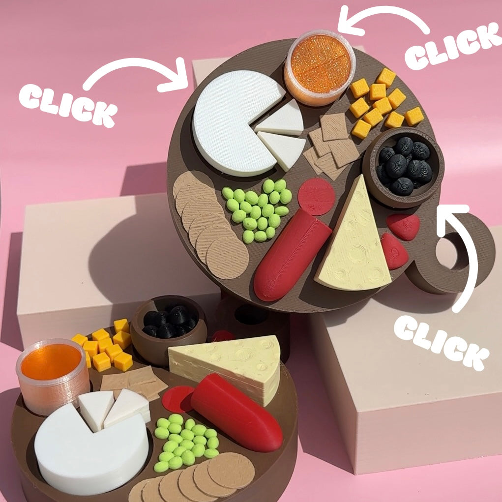 Charcuterie Board Fidget Clicker